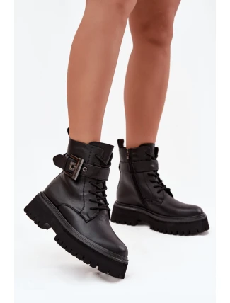 Šnurovací vyšší model 220196 Krok vo veľkom štýle