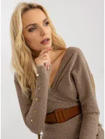 Dámske šaty TW SK BE BQ183 tmavo lila