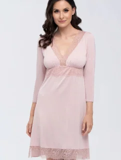Dámska nočná košeľa Thelma Powder Pink - Babella
