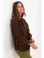 Košeľa s dlhým rukávom model 220228 Rue Paris