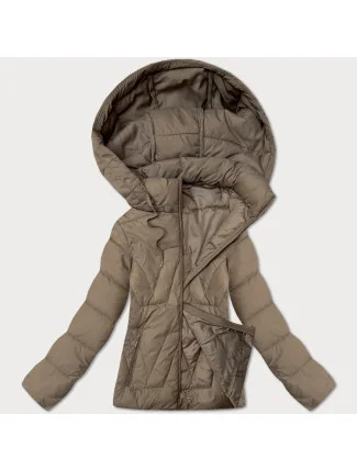 Béžová dámska bunda s odnímateľnou kapucňou J Style (16M9190-62) Béžová dámska bunda s odnímateľnou kapucňou J Style (16M9190-62)