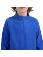 Chlapčenská fleecová mikina 4F M058 cobalt 4FJWAW25UFLEM058 36S
