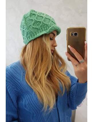 Roma Bis fleecová čiapka K235 mint