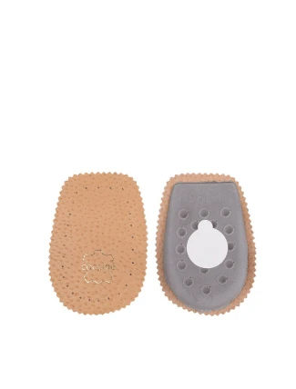 Coccine Lateksowe Beżowe Podpiętki Skóra Naturalna