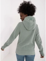 Mikina D20005M02627B1 pistáciová