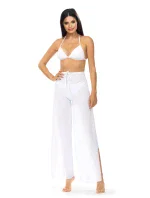 Plážové nohavice L8025 V1 White - Lorin