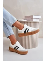 Dámske tenisky na platforme White and Grey Nesonice