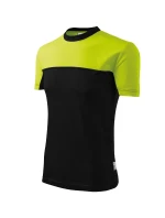 Tričko Colormix unisex limetkové