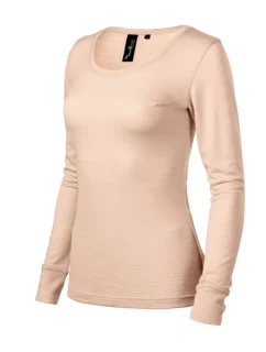 Dámske tričko Merino Rise LS cameo