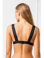 Vrchný diel plaviek KW0KW00844-BEH čierna - Calvin Klein Vrchný diel plaviek KW0KW00844-BEH čierna - Calvin Klein