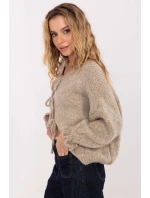 Sveter s gombíkmi model 221067 Taliansko Moda