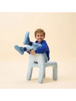 Affenzahn Halbschuh Leder Buddy Shark Jr topánky 00428-30211