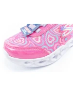 Skechers S Lighs-Heart Topánky pre dievčatá Športové pohodlné LED