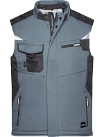 Daiber JN 825 Pracovná zimná softshellová vesta – Strong 02.0825 carbon/black Daiber JN 825 Pracovná zimná softshellová vesta – Strong 02.0825 carbon/black