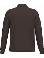 Kariban K 243 Pánske polo s dlhým rukávom z piké 20.K243 čokoládová Kariban K 243 Pánske polo s dlhým rukávom z piké 20.K243 čokoládová