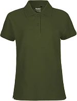 Neutral O 22980 Dámske polo tričko z bio bavlny 77.2280, vojenská farba Neutral O 22980 Dámske polo tričko z bio bavlny 77.2280, vojenská farba