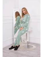 Sada s potlačou pištole tmavo mätová Sada s potlačou pištole tmavo mätová