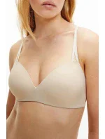 Dámska podprsenka Sed comfort QF6017E - TRN - Telová - Calvin Klein Dámska podprsenka Sed comfort QF6017E - TRN - Telová - Calvin Klein