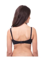 Dámska hladká podprsenka 9443 T-SHIRT PLAIN BRA čierna - WONDERBRA