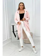 Zateplená dlhá mikina pink melange - Kesi Zateplená dlhá mikina pink melange - Kesi
