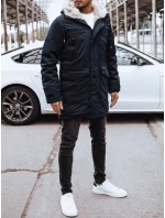 FashionStreet pánska tmavomodrá zimná bunda TX4591