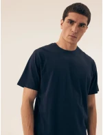 Pánske pyžamo 42601 Shore tmavomodré - HENDERSON