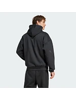 Pánska nová mikina Adidas Z.N.E. Full-Zip Black Hoodie - JE7538