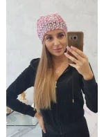 Dámska čiapka s brmbolcom Maria K335 fuchsiová