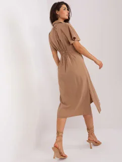 CHA SK 0607 šaty.69P tmavá lila