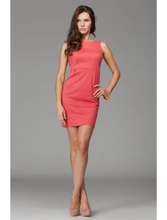 Dámske šaty M079 coral - fígľov Dámske šaty M079 coral - fígľov
