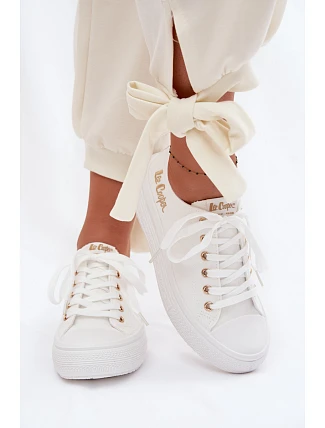Tenisky na platforme Lee Cooper LCW-26-44-4482 White Tenisky na platforme Lee Cooper LCW-26-44-4482 White