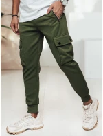 FashionStreet zelené pánske nohavice UX4460