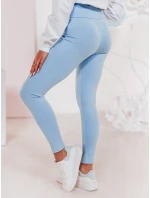 Dámske legíny s vysokým pásom SOFLEGG blue FashionStreet UY2512 Dámske legíny s vysokým pásom SOFLEGG blue FashionStreet UY2512