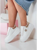 Dámske tenisky na platforme KITNOT gold FashionStreet ZY0920 Dámske tenisky na platforme KITNOT gold FashionStreet ZY0920