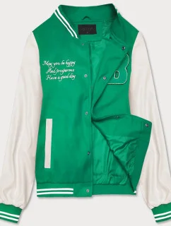 Dámska bunda bomber zelená (16M9067-236)