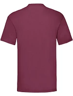 Tričko Fruit of the Loom Valueweight T 16.1036, bordová farba