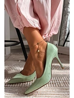 Klasické lodičky z imitácie lakovanej kože Green Odira Klasické lodičky z imitácie lakovanej kože Green Odira
