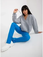 Mikina RV BL 7998.60P šedá