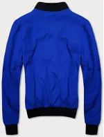 Pánska bunda bomber v nevädzovej farbe (84M3007-184) Pánska bunda bomber v nevädzovej farbe (84M3007-184)