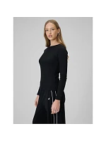 Dámsky rebrovaný úplet slim fit s dlhým rukávom 4F 4FRAW25TLONF656-20S dámske Dámsky rebrovaný úplet slim fit s dlhým rukávom 4F 4FRAW25TLONF656-20S dámske