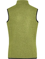 Daiber JN 773 Dámska pletená fleecová vesta so stojáčikom 02.0773 kiwi melange/royal Daiber JN 773 Dámska pletená fleecová vesta so stojáčikom 02.0773 kiwi melange/royal