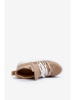 Zazoo 3416 Dámska kožená športová obuv Beige Zazoo 3416 Dámska kožená športová obuv Beige