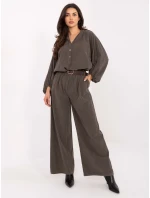 IT nohavice SP 25782.73 dark khaki