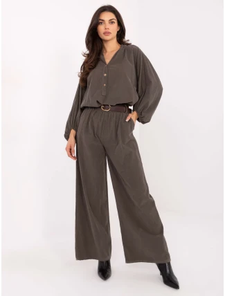 IT nohavice SP 25782.73 dark khaki