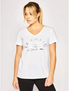 Dámske tričko 164334 0P291 00010 biela - Emporio Armani