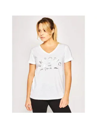 Dámske tričko 164334 0P291 00010 biela - Emporio Armani Dámske tričko 164334 0P291 00010 biela - Emporio Armani
