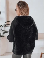 Dámska alpaková bunda KATHERINE black FashionStreet NY0481z