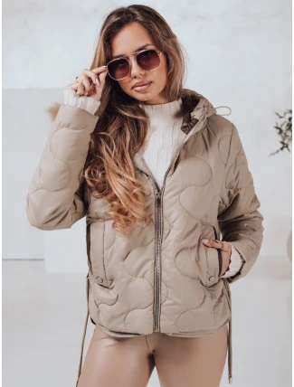 FashionStreet béžová dámska bunda TY4238