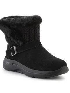 Dámska obuv Skechers Go Walk Arch Fit Boot True Embrace W 144422-BBK