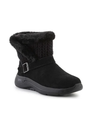 Dámska obuv Skechers Go Walk Arch Fit Boot True Embrace W 144422-BBK